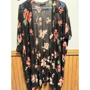 Janice Women’s Floral Cardigan Long Sleeve Open Front